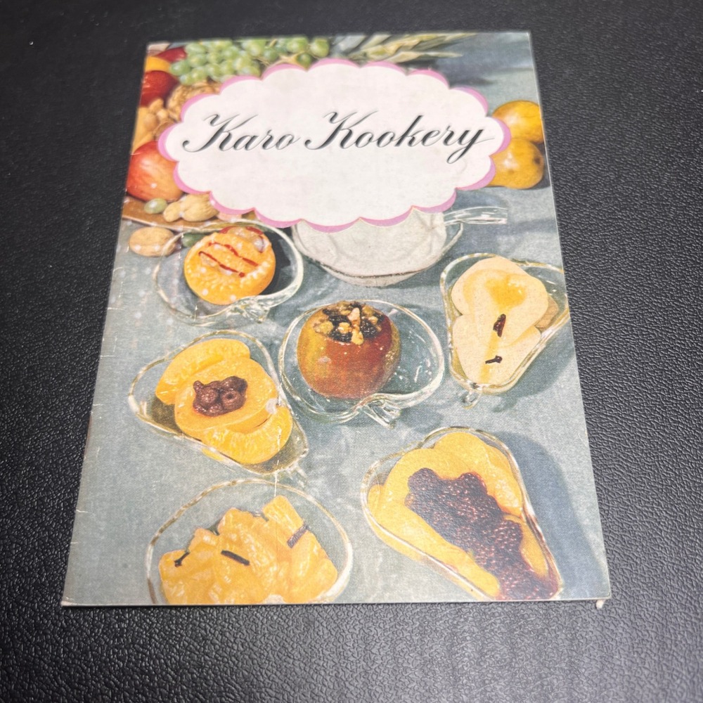 Vintage 1941 Karo Kookery Recipe Booklet Karo Syrup Advertising Cookbook